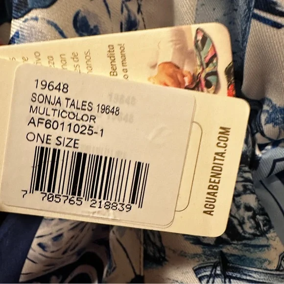 NWT Agua Bendita Sonja Tales Tote Bag reg $96 - Picture 12 of 13